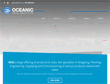 Tablet Screenshot of oceanicenviro.com